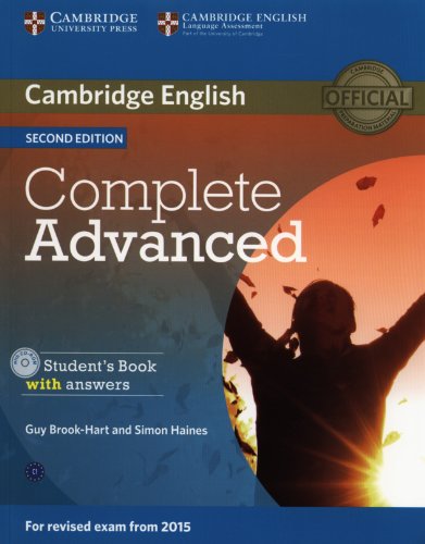 COMPLETE ADVANCED 2nd ED Student's Book with Answers + CD-ROM