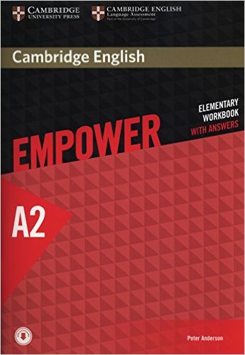 CAMBRIDGE ENGLISH EMPOWER ELEMENTARY Workbook with answers + Downloadable Audio  