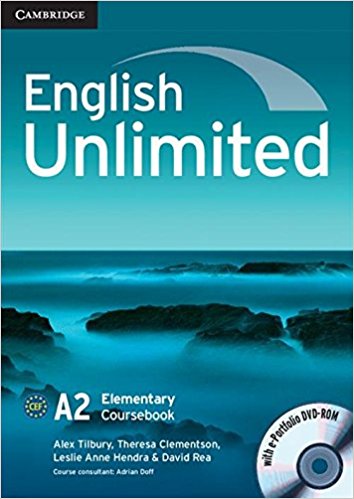 ENGLISH UNLIMITED ELEMENTARY Coursebook + e-Portfolio 