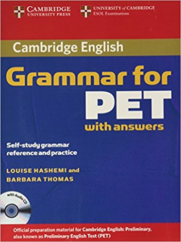 CAMBRIDGE GRAMMAR FOR PET Book with answers + AudioCD