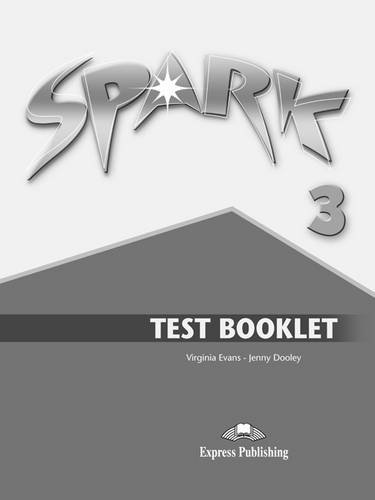 SPARK 3 (MONSTERTRACKER) Test Booklet