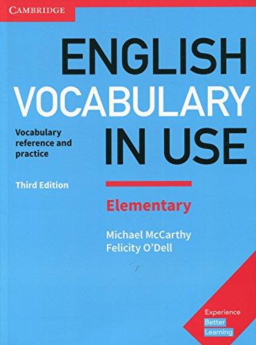 ENGLISH VOCABULARY IN USE ELEMENTARY 3rd ED Book with Answers 