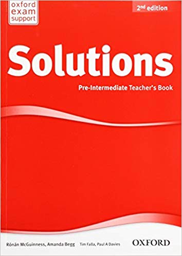SOLUTIONS PRE-INTERMEDIATE 2nd ED Teacher's Book