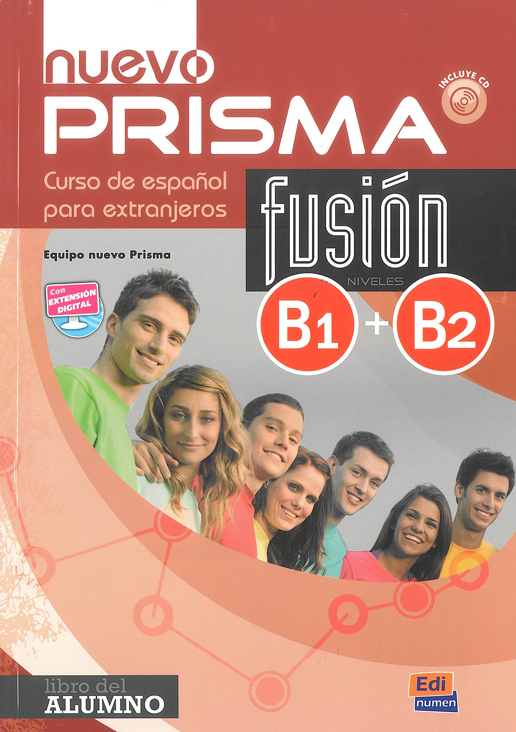 NUEVO PRISMA FUSION B1 + B2 Libro del Alumno+ Extensión digital