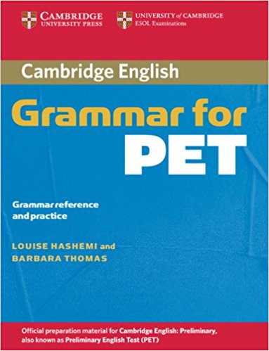 CAMBRIDGE GRAMMAR FOR PET Book without answers