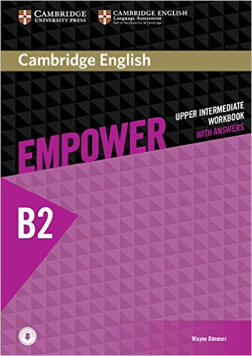 CAMBRIDGE ENGLISH EMPOWER UPPER-INTERMEDIATE Workbook with answers + Downloadable Audio  