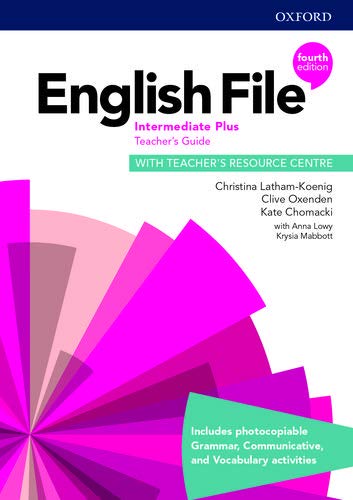 ENGLISH FILE INTERMEDIATE PLUS 4th ED Teacher's Book + Teacher's Resource Centre
