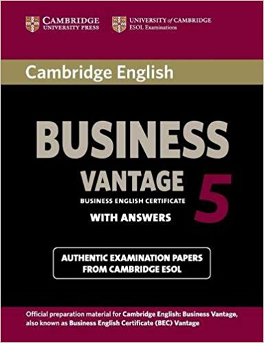 CAMBRIDGE BEC 5 VANTAGE Student's Book with Answers