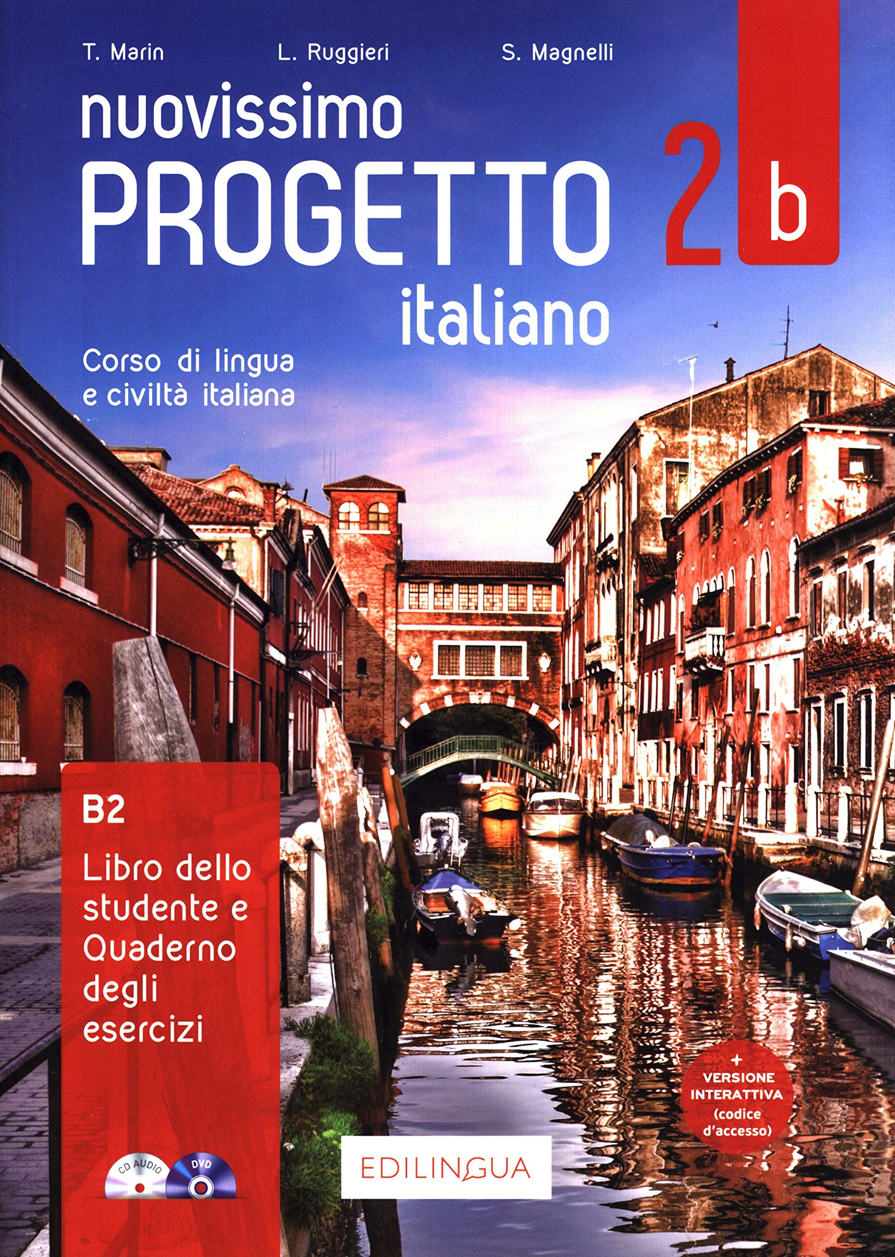 NUOVISSIMO PROGETTO ITALIANO 2b – Libro+Quaderno+CD+DVD