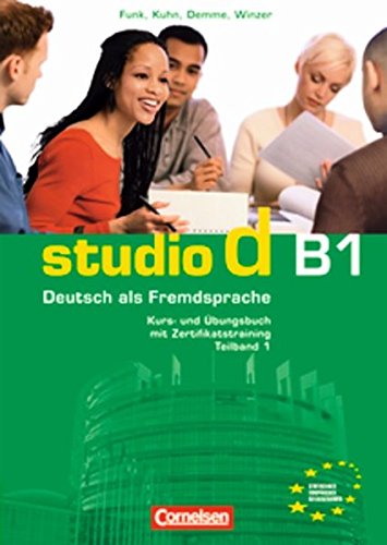 STUDIO D B1: Teilband 1 Kurs- und Übungsbuch + Lehrer-Audio-CD