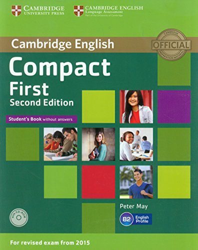 Compact First  2nd Ed Student's Pack (Student's Book without  answers +CD-ROM,Workbook without answers+AudioCD) 