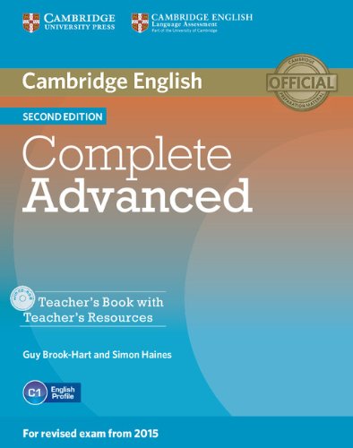 COMPLETE ADVANCED 2nd ED Teacher's Book + CD-ROM