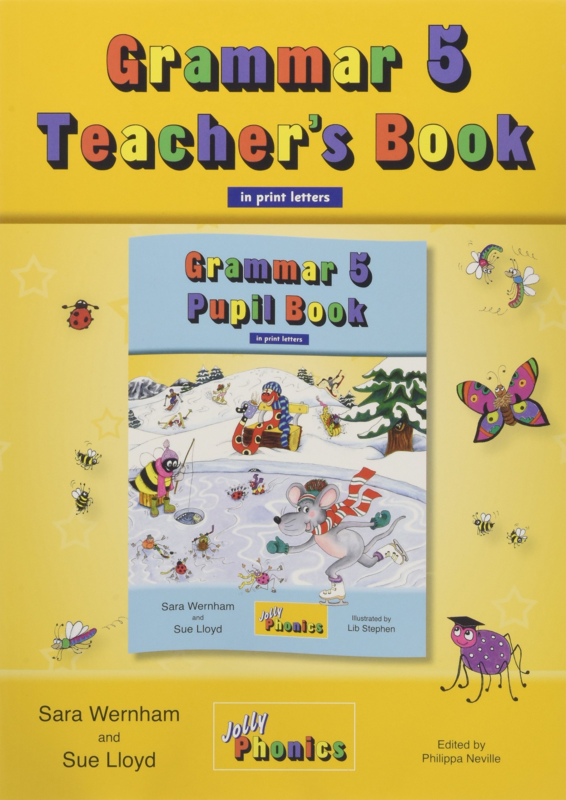 JOLLY GRAMMAR 5 Teachers Book (BE) print letters