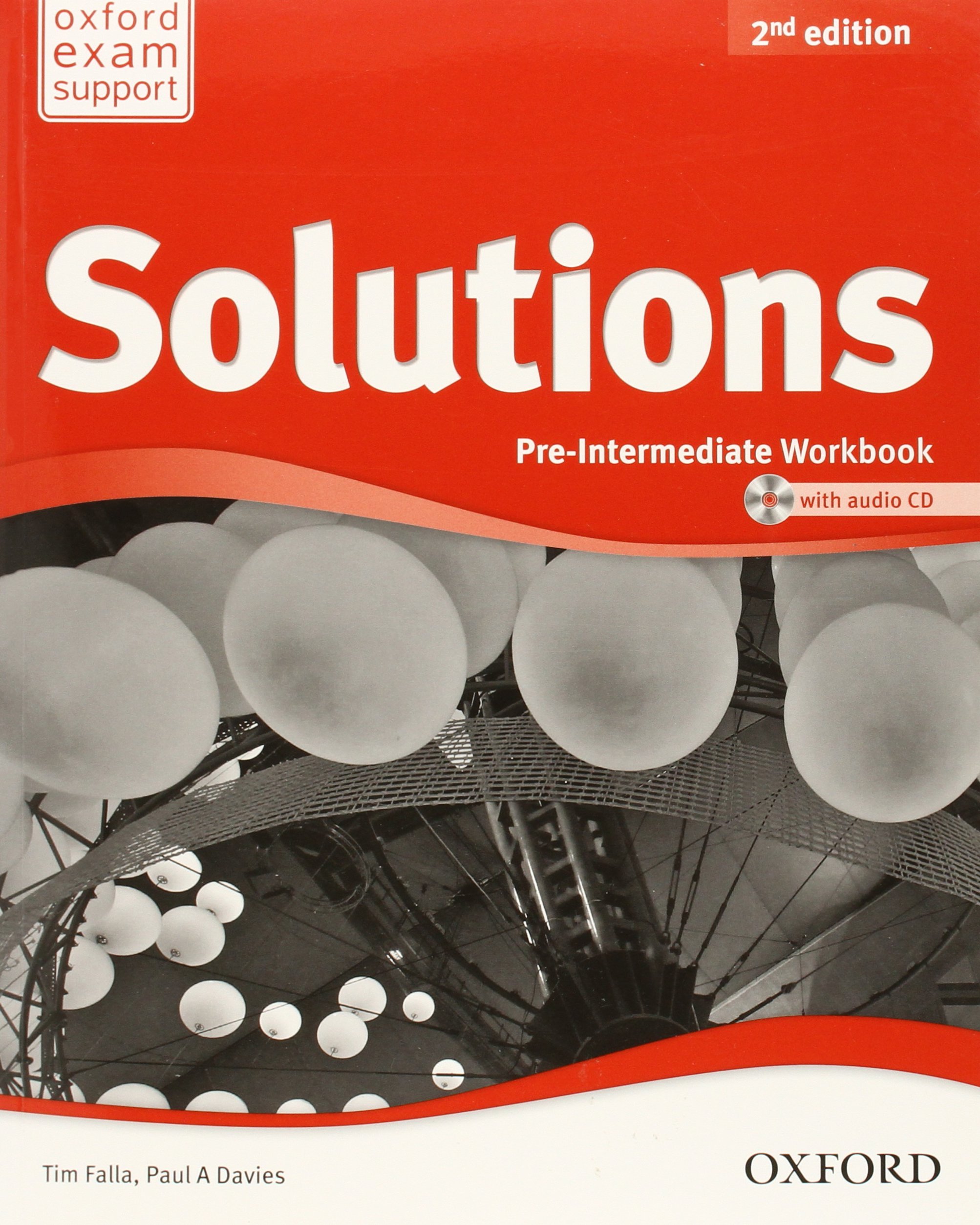 SOLUTIONS PRE-INTERMEDIATE 2nd ED Workbook + Audio CD