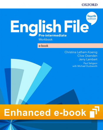 ENGLISH FILE PRE-INTERMEDIATE 4th ED E-Book Workbook