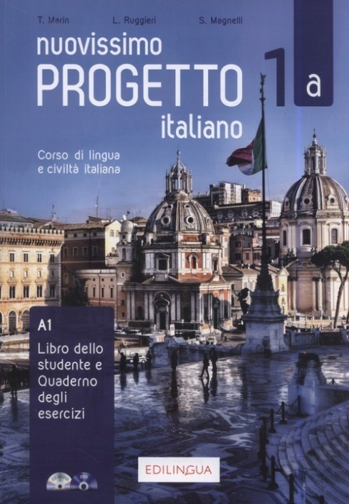 NUOVISSIMO PROGETTO ITALIANO 1a – Libro+Quaderno+CD+DVD