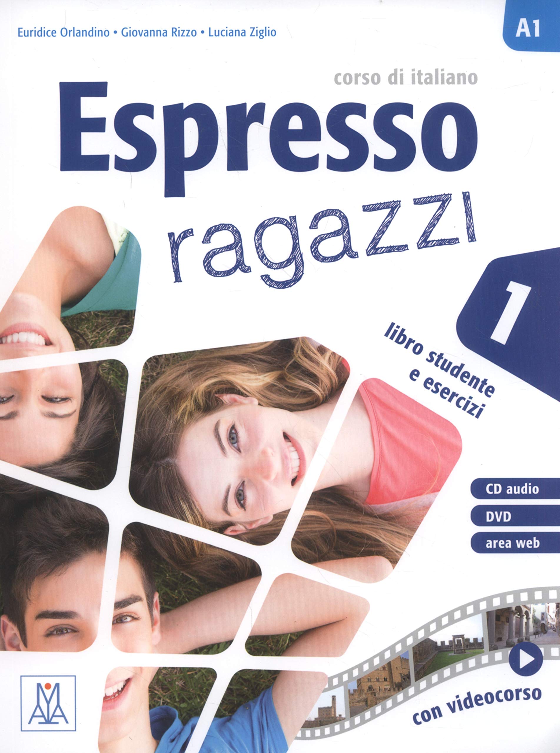 ESPRESSO RAGAZZI 1 libro + CD audio + DVD