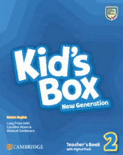 KID'S BOX NEW GENERATION 2 Teacher's Book with Digital Pack