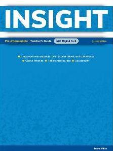 INSIGHT 2ND EDITION PRE-INTERMEDIATE Teacher's Guide with Digital Pack