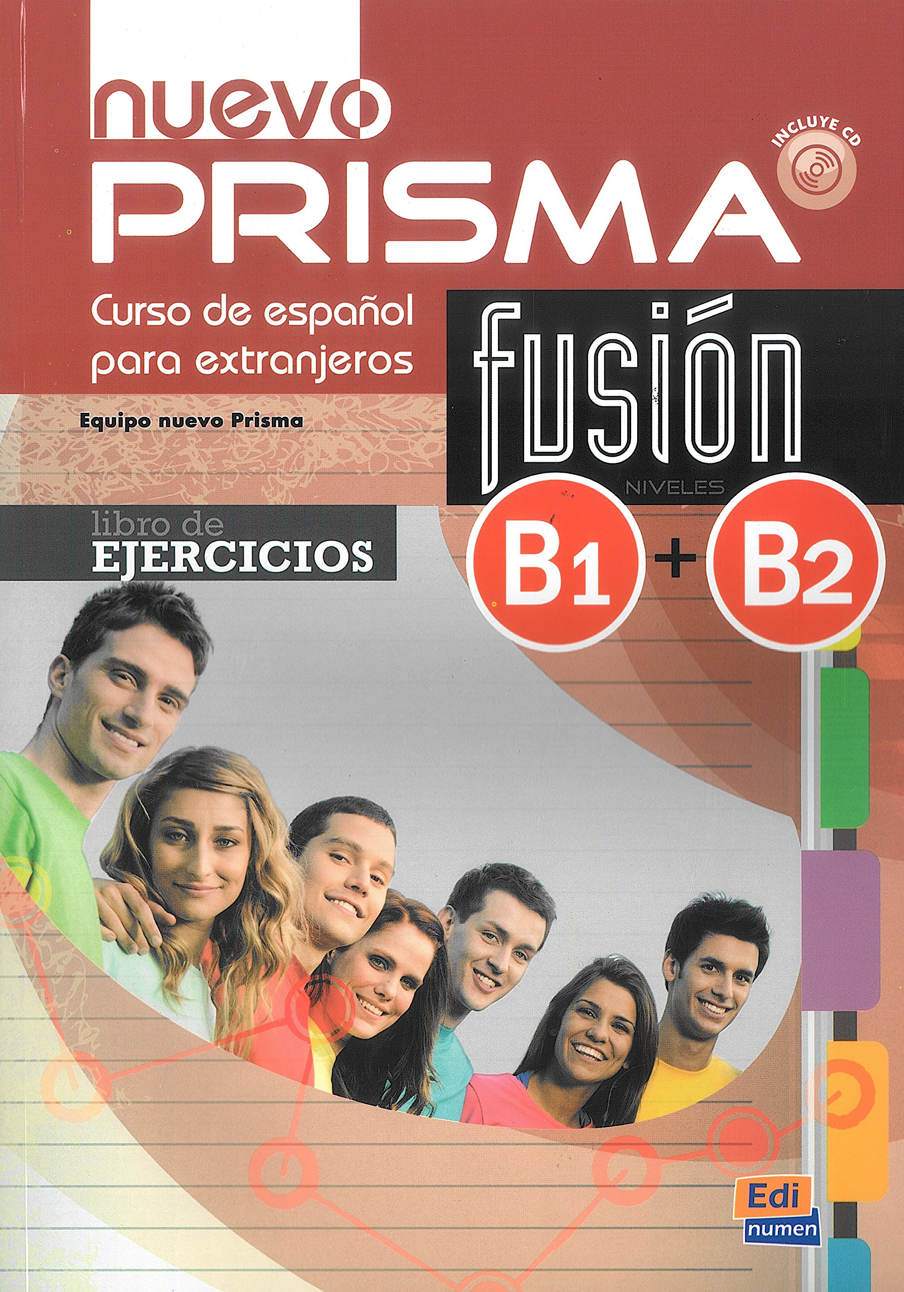 NUEVO PRISMA FUSION B1 + B2 Libro De Ejercicios  + Extensión digital