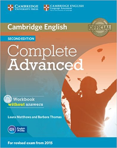 COMPLETE ADVANCED 2nd ED Workbook without Answers + Audio CD