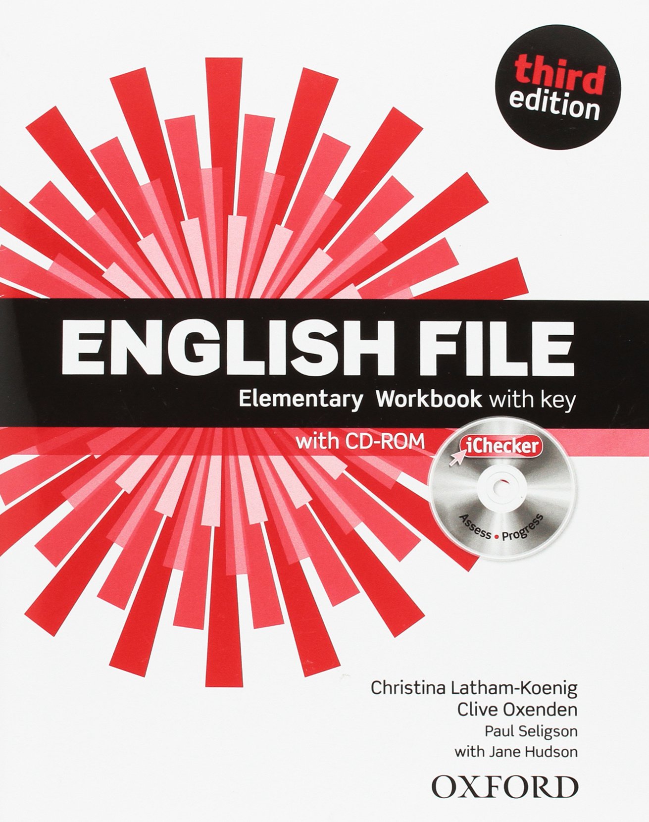 ENGLISH FILE ELEMENTARY 3rd ED Workbook with key + iChecker