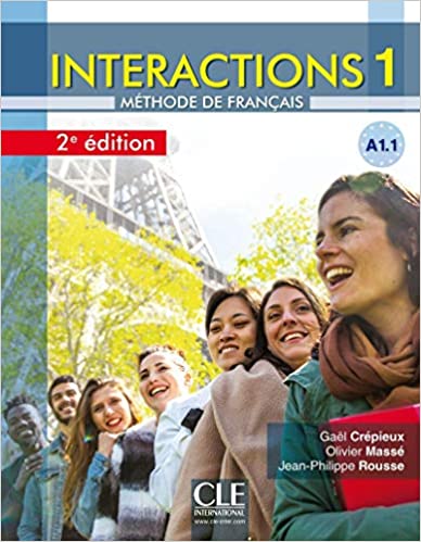 INTERACTIONS 1 (A1.1) 2e EDITION Livre+Audio telechargeable en ligne