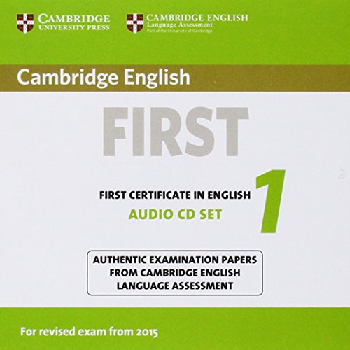 Cambridge English First1 for revised exam from 2015 AudioCDs x2 