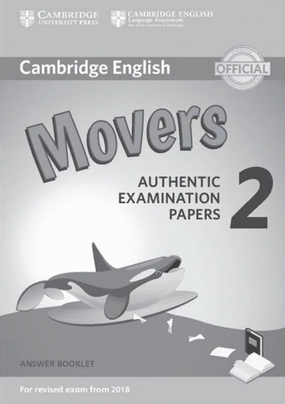 NEW CAMBRIDGE ENGLISH YOUNG LEARNERS PRACTICE TESTS MOVERS 2  Answer Booklet