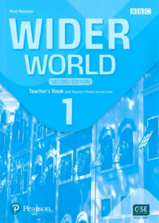WIDER WORLD Second Edition 1 Teacher's Book with Teacher's Portal Access Code