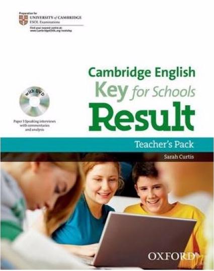 CAMBRIGE ENGLISH KEY FOR SCHOOLS RESULT Teacher's Book + DVD-ROM 