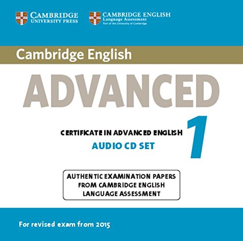CAMBRIDGE ENGLISH ADVANCED 1 2015 Class Audio CD