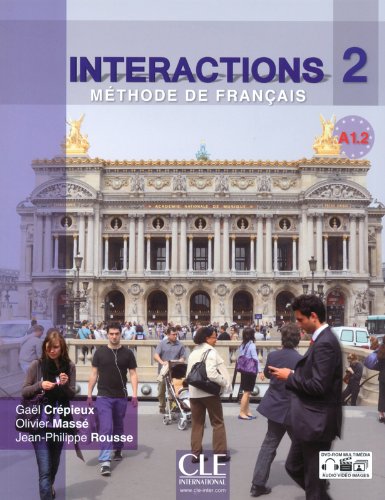 INTERACTIONS A1.2 Livre + DVD-ROM 