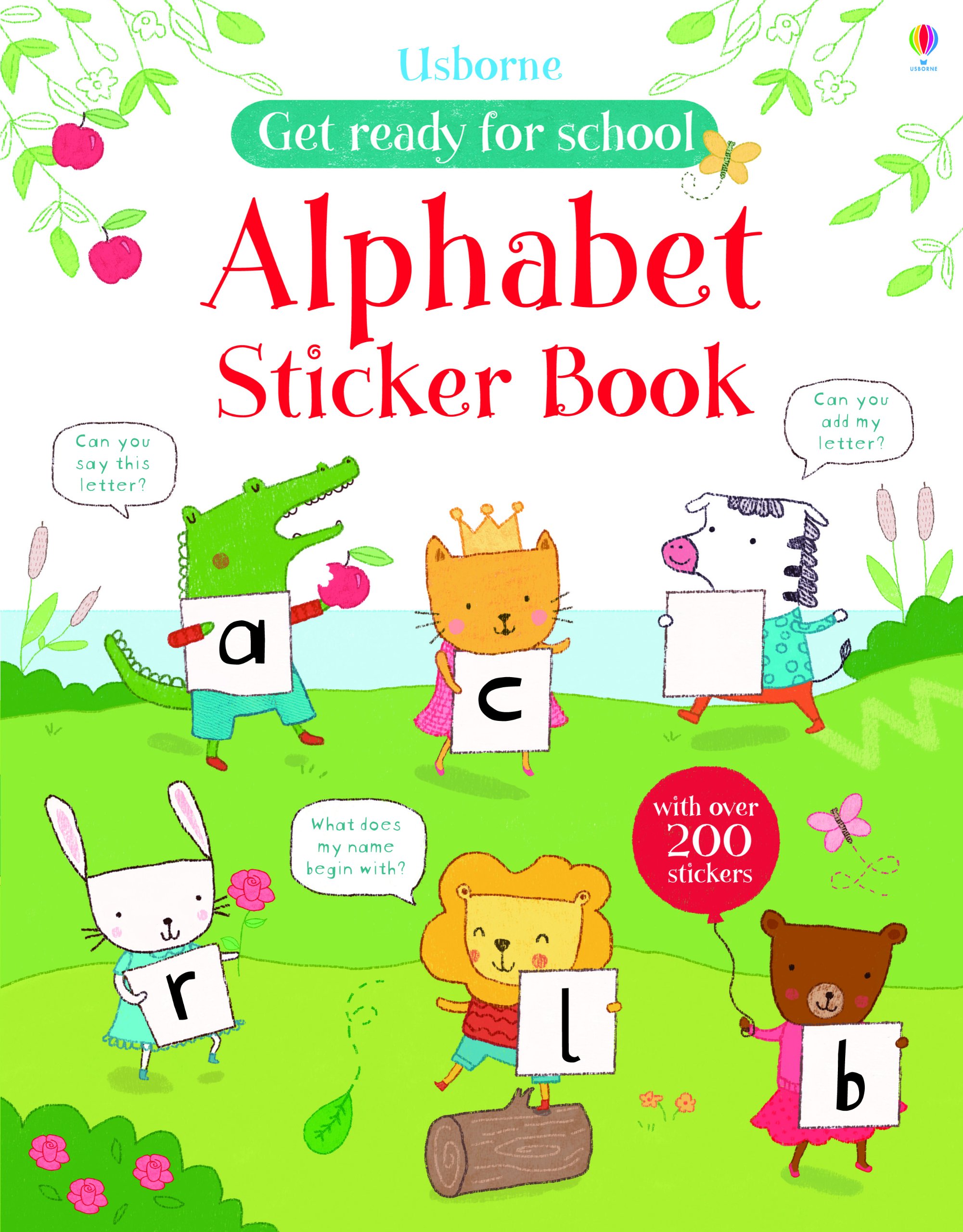 AB Get Ready for School Alphabet Sticker Book