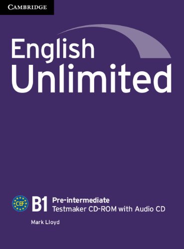 ENGLISH UNLIMITED PRE-INTERMEDIATE Testmaker CD-ROM +Audio CD