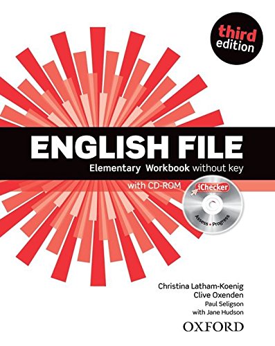 ENGLISH FILE ELEMENTARY 3rd ED Workbook without key + iChecker