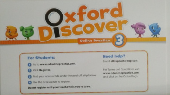 OXFORD DISCOVER 3 ONL PRAC
