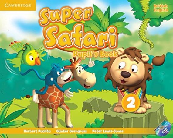SUPER SAFARI 2 Pupil's Book + DVD-ROM