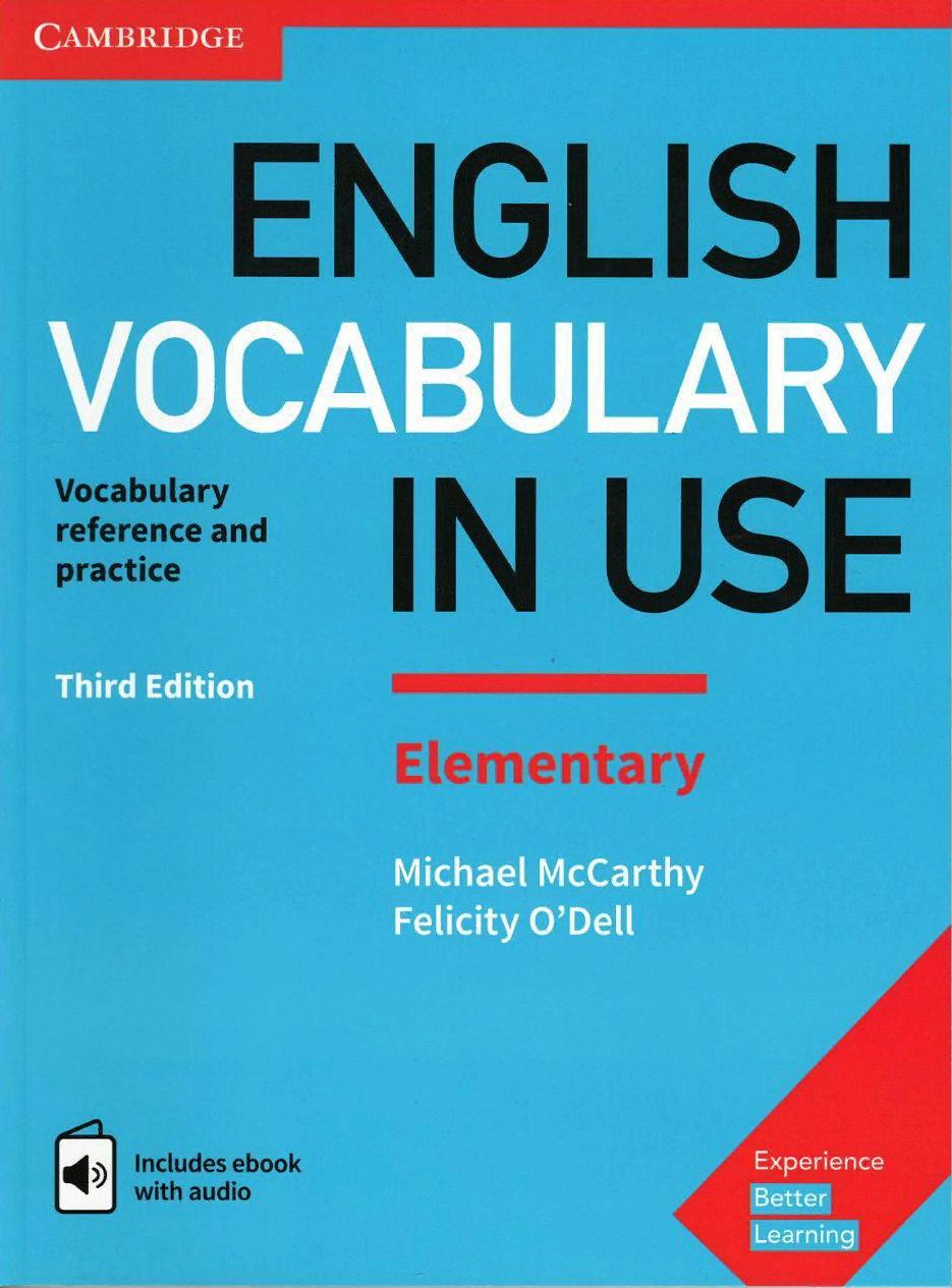 ENGLISH VOCABULARY IN USE ELEMENTARY 3rd ED Book with Answers + e-book