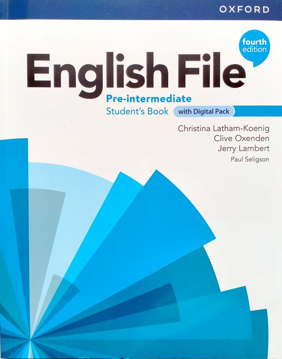 ENGLISH FILE PRE-INTERMEDIATE 4th ED Student's Book with Digital Pack