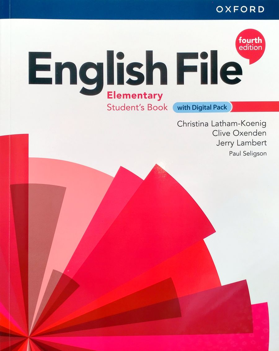ENGLISH FILE ELEMENTARY 4th ED Student's Book with Digital Pack