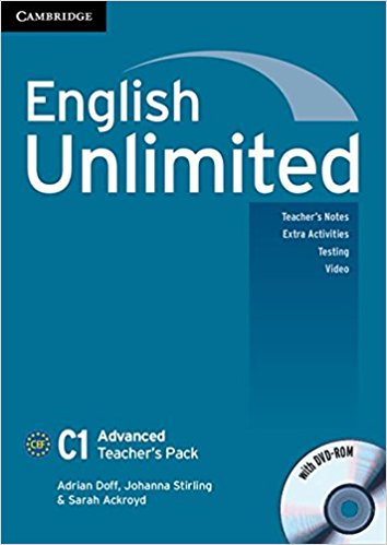 ENGLISH UNLIMITED ADVANCED Teacher's Book  +DVD-ROM Pack