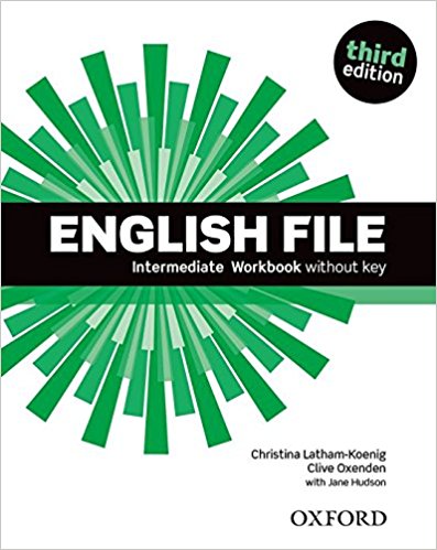 ENGLISH FILE INTERMEDIATE 3rd ED Workbook without Key