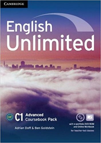 ENGLISH UNLIMITED ADVANCED Coursebook + e-Portfolio + Online Workbook Pack  