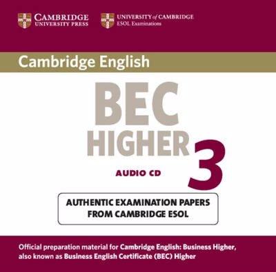 CAMBRIDGE BEC 3 HIGER Audio CD