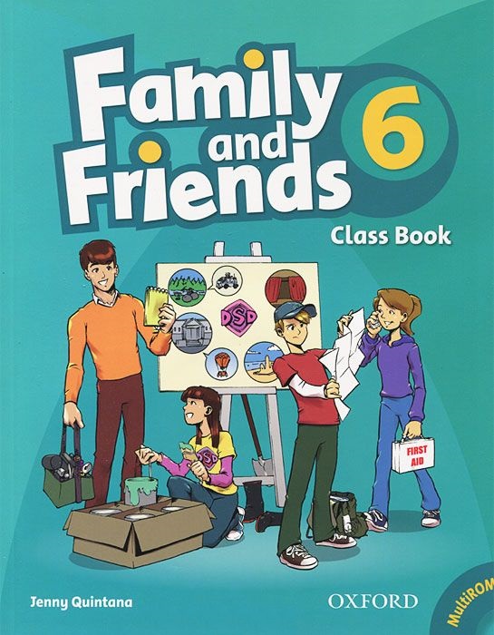 FAMILY AND FRIENDS 6 Class Book + MultiROM