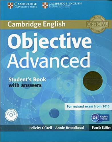 OBJECTIVE ADVANCED 4th ED Student's Book with Answers + CD-ROM + Class Audio CD