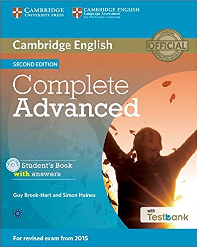 COMPLETE ADVANCED 2nd ED Student's Book with Answers + CD-ROM + Testbank