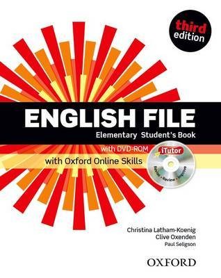 ENGLISH FILE ELEMENTARY 3rd ED Student's Book with iTutor and Online Skills Pack