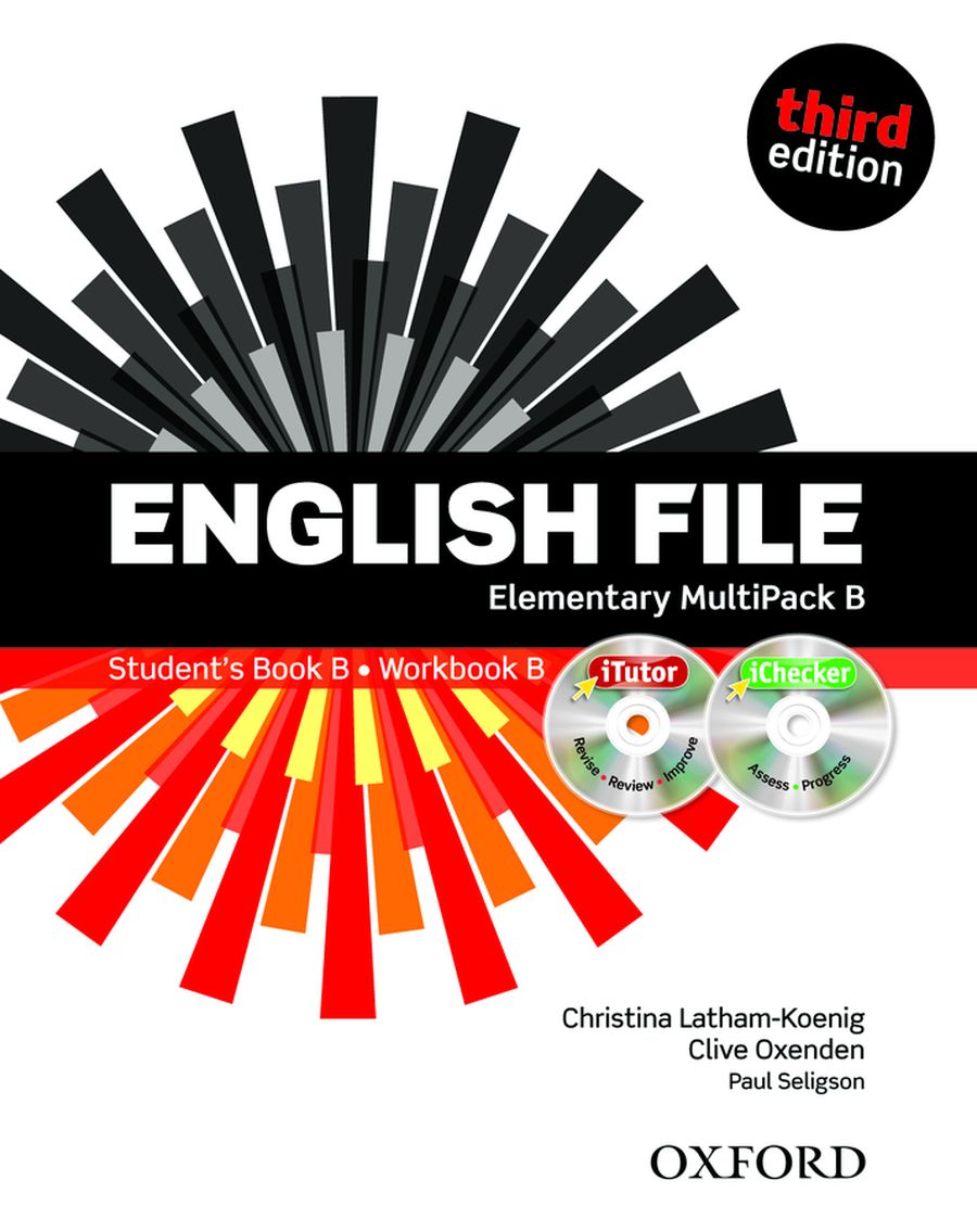 ENGLISH FILE ELEMENTARY 3rd ED Student's Book B + Workbook B  with iTutor and iChecker